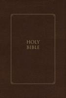 KJV, Thompson Chain-Reference Bible, Large Print, Leathersoft, Brown, Red Letter, Thumb Indexed, Comfort Print