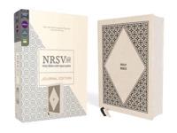 NRSVue, Holy Bible With Apocrypha, Journal Edition, Cloth Over Board, Cream, Comfort Print