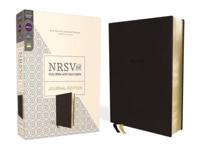 NRSVue, Holy Bible With Apocrypha, Journal Edition, Leathersoft, Black, Comfort Print