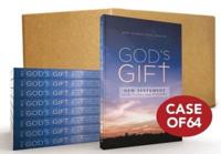 Niv, God's Gift New Testament With Psalms and Proverbs, Pocket-Sized, Paperback, Case of 64, Comfort Print