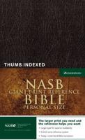 Giant Print Reference Bible-NASB-Personal Size