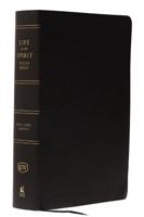 KJV, Life in the Spirit Study Bible, Bonded Leather, Black, Thumb Indexed, Red Letter