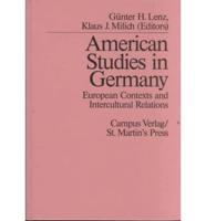 American Studies in Germany