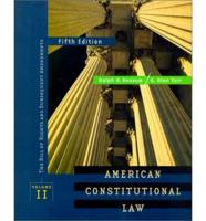 American Constitutional Law B