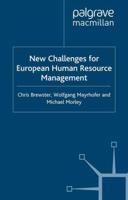 New Challenges for European Human Resource Management