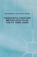 Twentieth-Century British Political Facts, 1900-2000