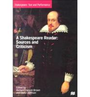 A Shakespeare Reader
