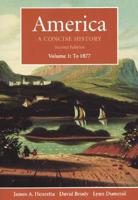 America:A Concise History Vol 1