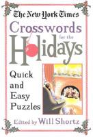 The New York Times Crosswords for the Holidays