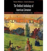 The Bedford Anthology of American Literature and The Scarlet Letter