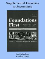 Supplemental Exercises to Accompany Foundations First