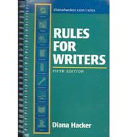 Rules for Writers 5E + Comment for Rules for Writers 5E