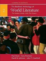 The Bedford Anthology of World Literature