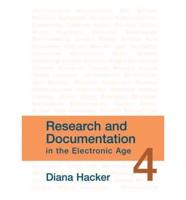 Research And Documentation in the Electronic Age
