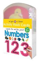 Wipe Clean: Activity Flash Cards Numbers [With Stickers and 3 Colored Pens]