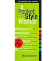Pocket Style Manual 5th Ed With 2009 Mla Update + The Bedford/St. Martin's Planner with Grammar Girl's Quick and Dirty Tips