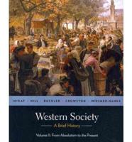 Western Society Brief V2 & Sources Western Society V2