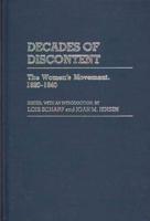 Decades of Discontent: The Women's Movement, 1920-1940