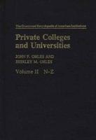 Private Colleges and Universities