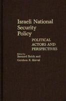 Israeli National Security Policy