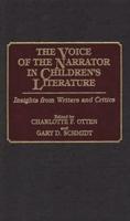 The Voice of the Narrator in Children's Literature