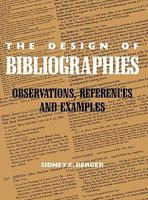 The Design of Bibliographies