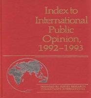 Index to International Public Opinion, 1992-1993