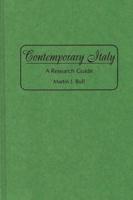 Contemporary Italy: A Research Guide