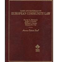 Cases and Materials on European Community Law