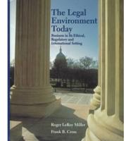 The Legal Environment Today