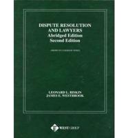 Dispute Resolution and Lawyers