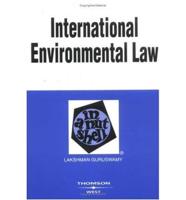 International Environmental Law in a Nutshell
