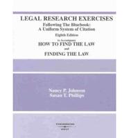 Legal Research Exercises 8th