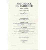McCormick on Evidence 2003