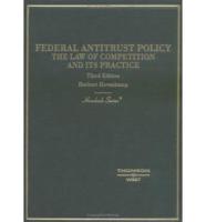 Federal Antitrust Policy