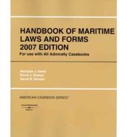 Handbook of Maritime Laws and Forms