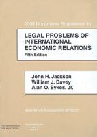 Legal Problems of International Economic Relations Supplement
