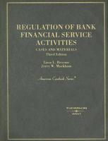 Regulation of Bank Financial Service Activities