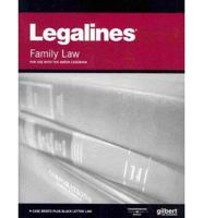 Legalines on Family Law, Keyed to Areen
