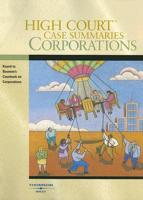 Corporations: Keyed to Bauman, Palmiter, and Partnoy&#39;s Casebook on Corporations