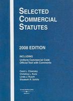 Selected Commercial Statutes