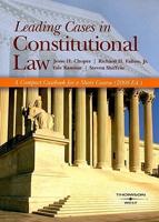 Leading Cases in Constitutional Law 2008