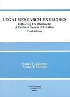 Legal Research Exercises, Following the Bluebook
