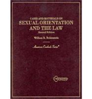 Cases and Materials on Sexual Orientation and the Law