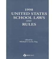 1998 United States School Laws and Rules