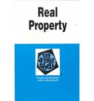 Real Property in a Nutshell