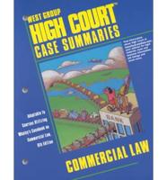 West Group High Court Case Summaries. Commercial Law