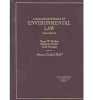 Cases and Materials on Environmental Law