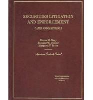 Securities Litigation and Enforcement
