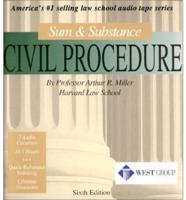 Sum and Substance Civil Proc 6th